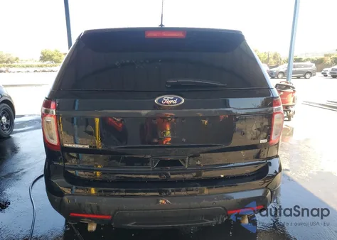 2015 Ford Explorer Police Interceptor из США, поврежденный, VIN 1FM5K8AR7FGC51721